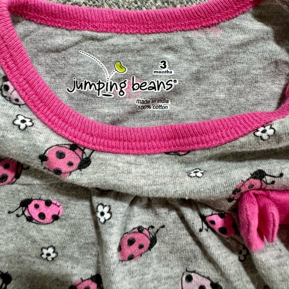 4-pcs 3 months bodysuits - short sleeves, bottom snaps. Used in good condition! - Picture 5 of 9